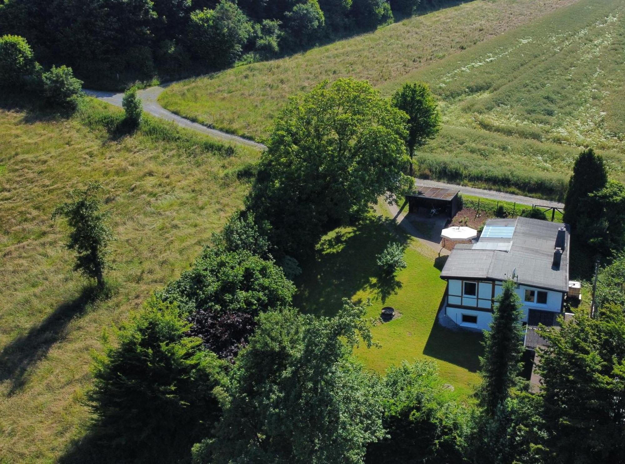 Ferienhaus Berghausen Am Hennesee Meschede Buitenkant foto